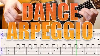 TUTO - DANCE IN ARPEGGIO #easyguitartutorial