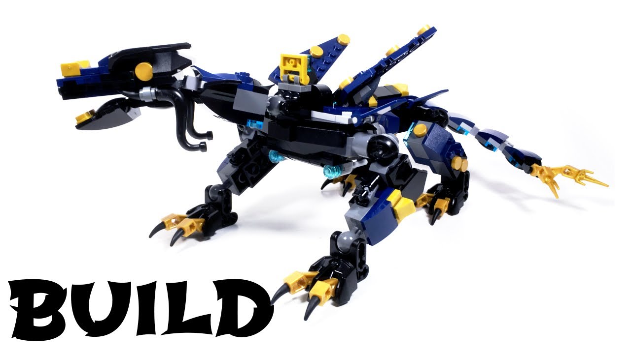 Lego Ninjago X Mech Dragon Build Tutorial Youtube