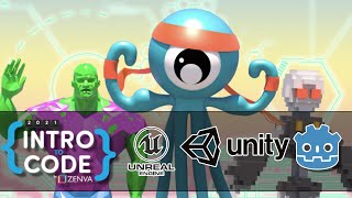 Intro To Code Course Bundle (Godot, Unreal, Unity, C++, SFML, etc)