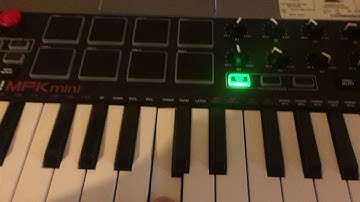 Arpeggiator on MPK mini MK2 not working on Ableton? HELP?