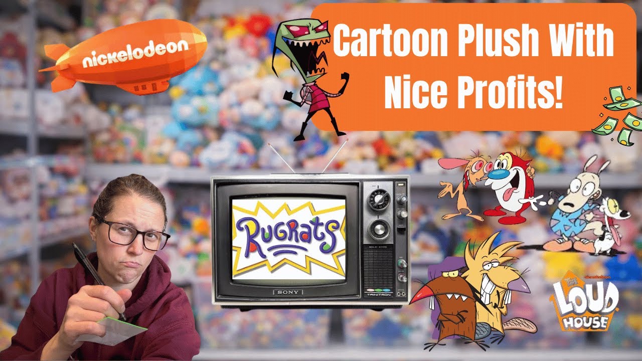 Мягкие игрушки Nickelodeon, которые принесут вам деньги (исследование товаров на eBay) | 10 to BOLO