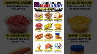 Ingredients Europe Banned That Are Still in Your Food Right Now