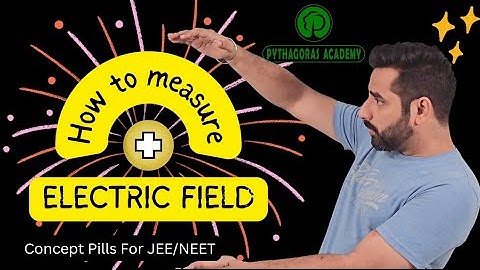ELECTRIC FIELD INTENSITY | CONCEPT PILLS | IIT/JEE/NEET | VIKRAM DACHEPALY | Pythagoras Academy