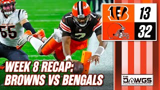 Week 8 Recap - Browns Haunt the Bengals on Halloween