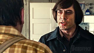 'What's the most you ever lost on a coin toss?' | No Country for Old Men | CLIP