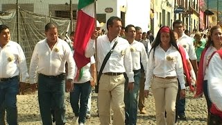 Desfile cívico, Malinalco