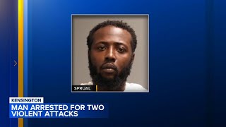 Man arrested in 2 violent attacks hours apart in Philadelphia