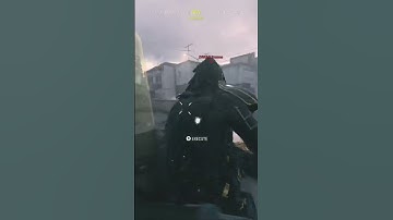 Insane riot shield clip multi kill #cod #warzone