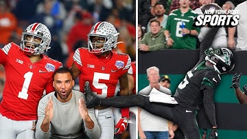 Can Garrett Wilson & Justin Fields reignite Ohio State chemistry with the Jets?