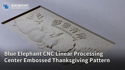 ATC CNC Router Linear Processing Center CNC Wood Carving Machine for Embossed Thanksgiving Pattern