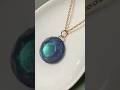 【UVレジン】レジン道さんのクロームパウダーで作るペンダント☆彡