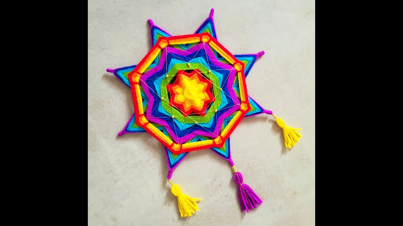 TUTORIAL Mandala Chakras 8 puntas  / T.16