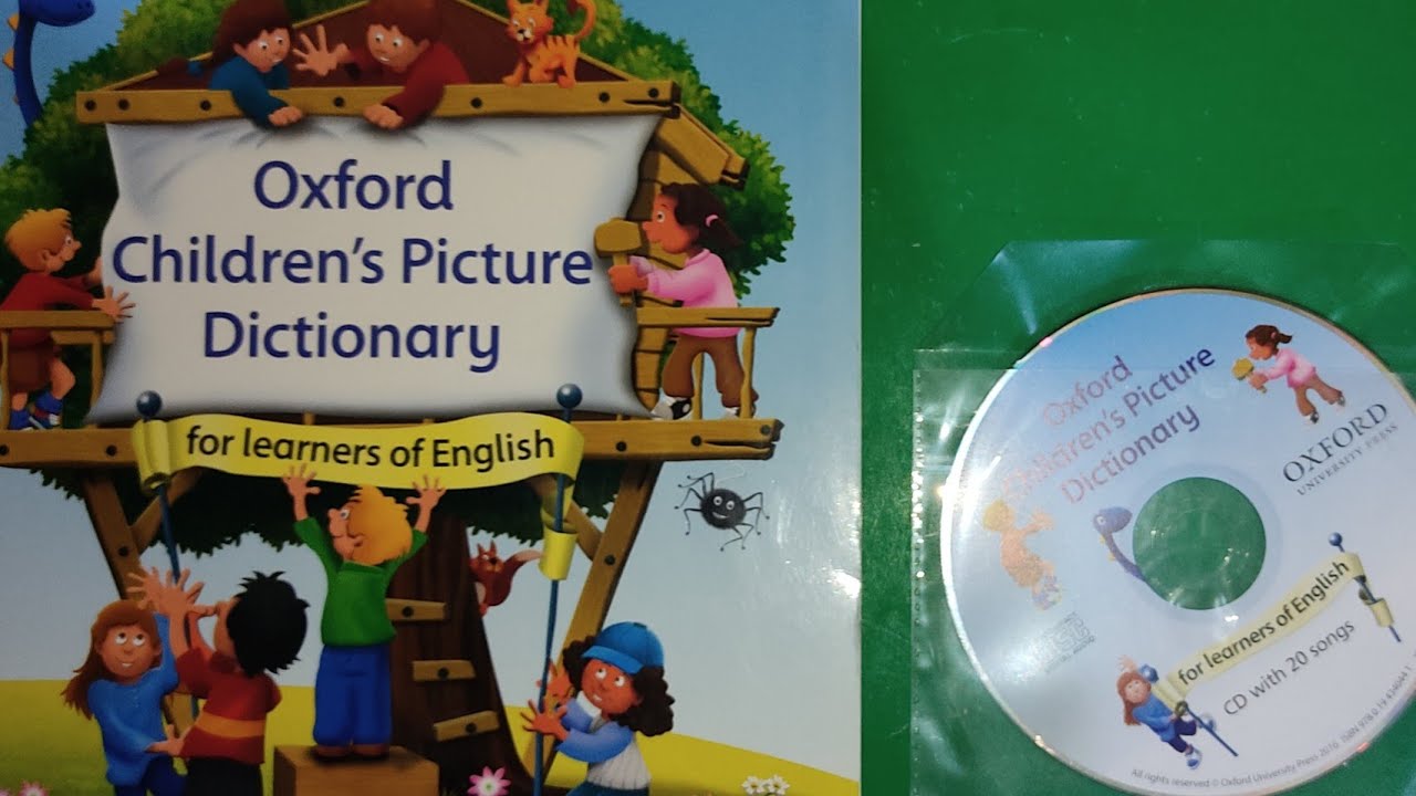 English Picture Dictionary Oxford Picture Dictionary Book Review Learn English YouTube
