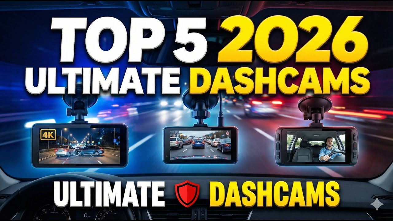 Top 5 Best Dash Cams for MAXIMUM Safety in 2026