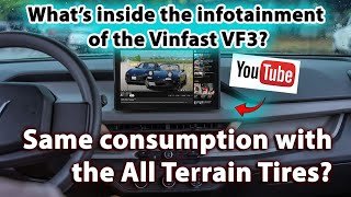What's inside the Vinfast VF3's Infotainment Screen? Watch youtube with your Vinfast VF3!