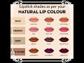 Lipstick Shades As Per Your Natural Lip Colour рџ рџ Њвќ пёЏ Lipstick Shades As Per Your Natural Lip Colour рџ рџ Њвќ пёЏ