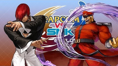 Iori Yagami vs. M.Bison - CAPCOM VS. SNK EVOLUTION REV 2