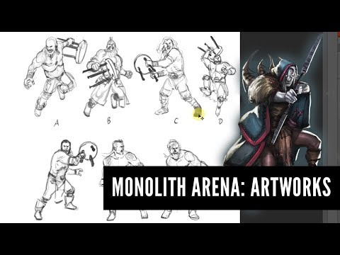 Monolith Arena - Artworks