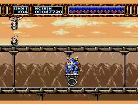 Rocket Knight Adventures: Stage 2 - YouTube