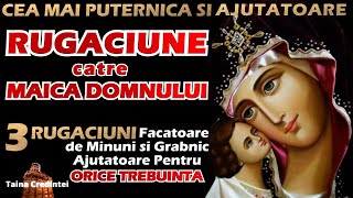 Cea mai Puternică Rugăciune către Maica Domnului Ajutătoare și Făcătoare de Minuni