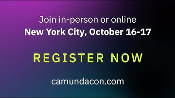 #CamundaCon 2024 NYC: The Process Orchestration Conference