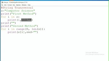 String Manipulation Part 1| Computer Science Class XI (CBSE)