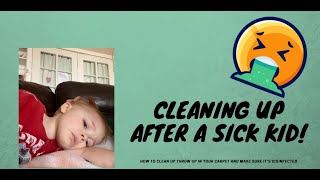 How to Clean Up Throw Up in Carpet