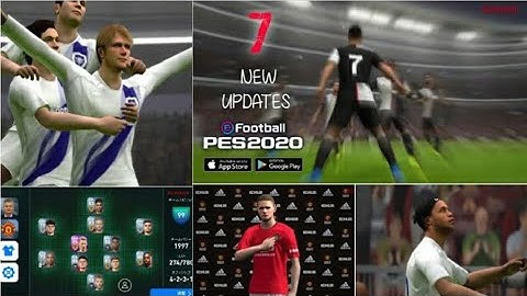 PES 2020 Mobile Update Version 4.0.0 - All New Changes Coming😍