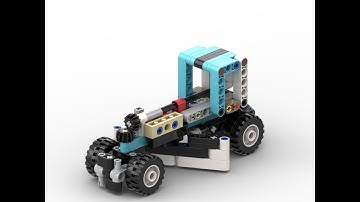 LEGO® 42133 Alternate Build - Technic Telehandler - Road Grader