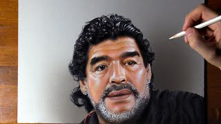 Drawing Diego Armando Maradona