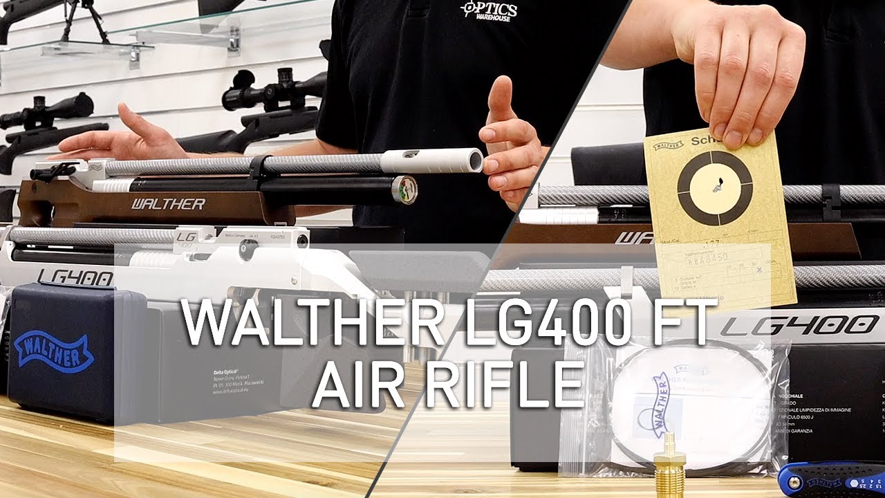 Walther LG400 Field Target Air Rifle Review YouTube