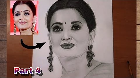 Aishwarya Rai Drawing|| Pencil Sketch Tutorial #viralvideo#drawing#shorts#youtube#art#satisfying