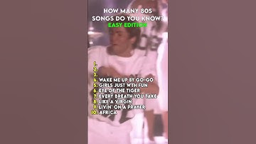 Thumbnail of How Many 80s Songs Do You Know? 🎶 | Easy Edition