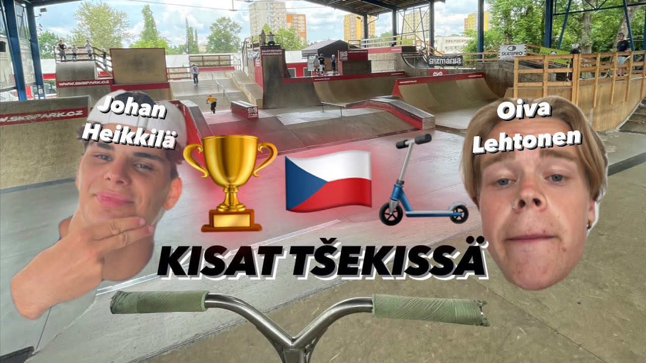 Oiva ja Johan Tsekissä!
