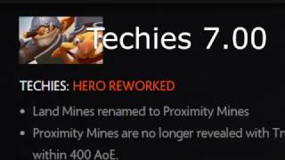Dota 2 Techies 7.00 Blast Off Montage