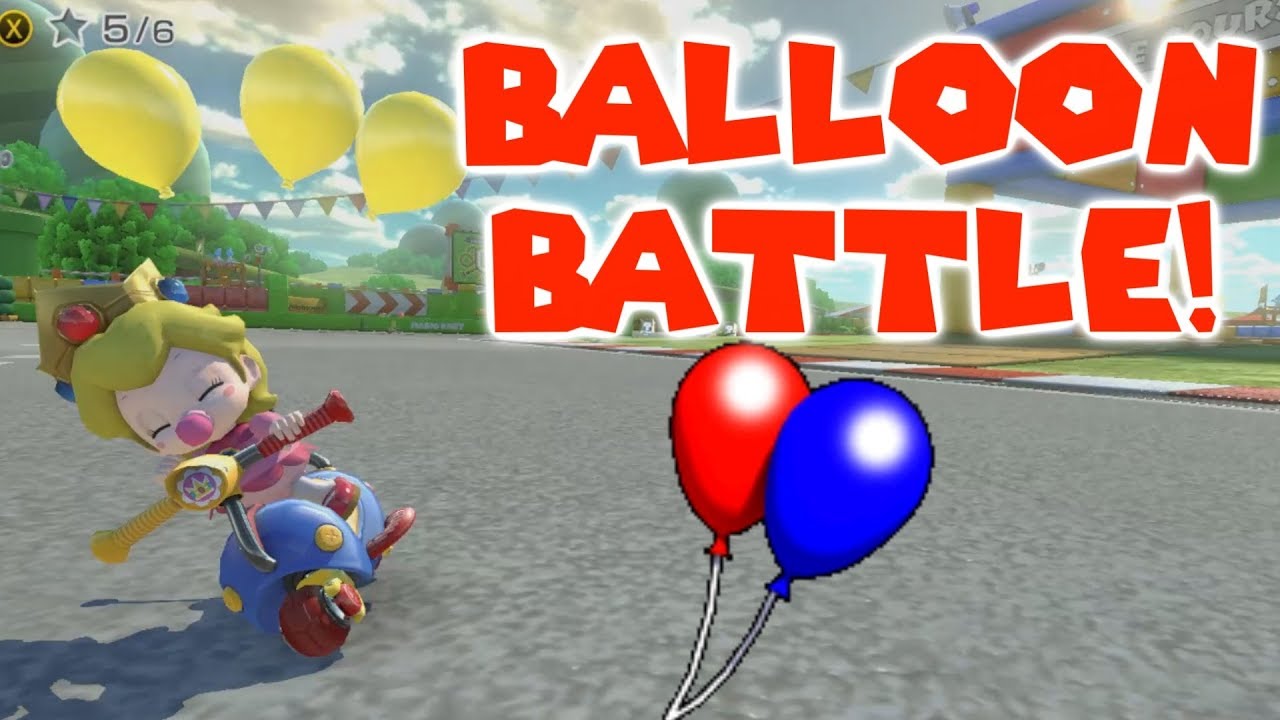 Mario Kart 8 Deluxe Balloon Battle With SponSubs! YouTube
