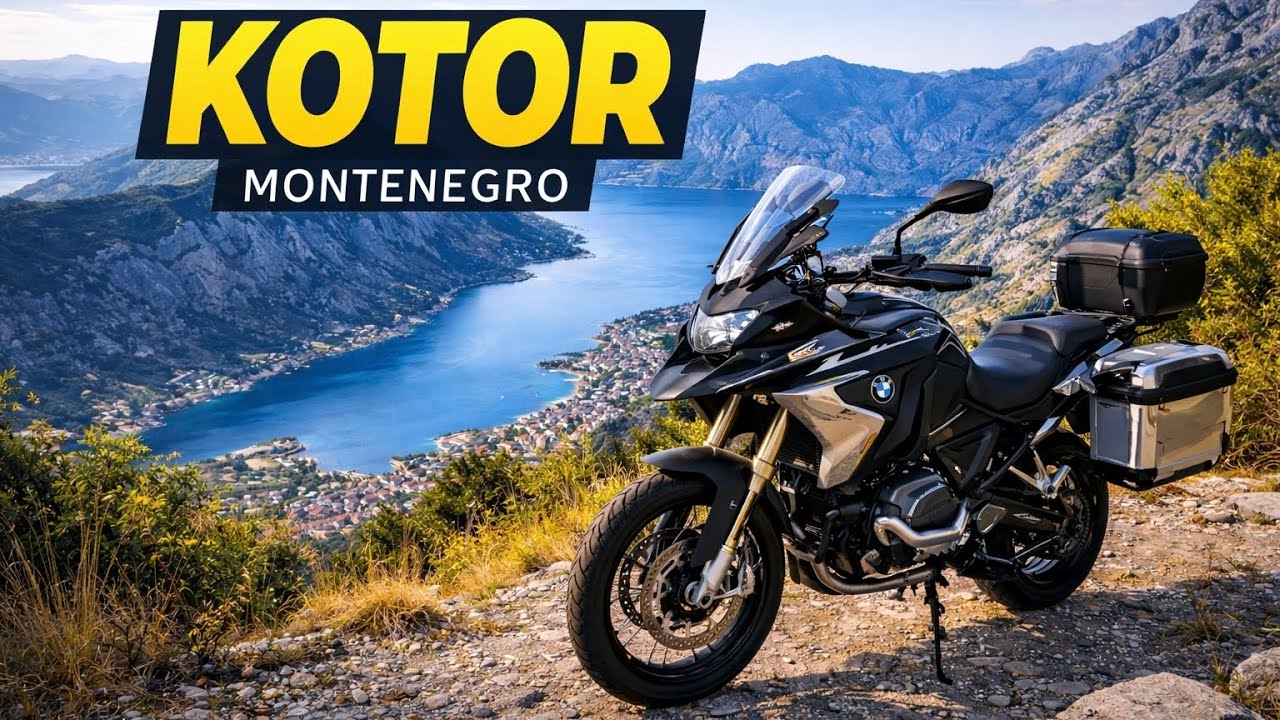 KOTOR em MONTENEGRO - (BALKANS) - O DIA QUE DEU RUIM, uma AVENTURA de MOTO - 4K