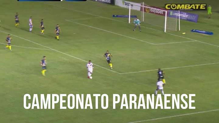 São Joseense x Londrina - Campeonato Paranaense