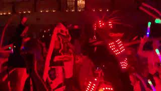 LED ROBOT SHOW IN ACTION   WEDDING