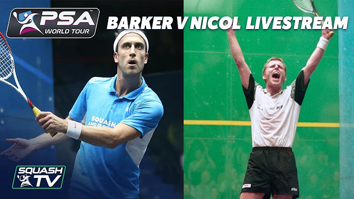 Squash: Pete Barker v Peter Nicol Exhibition