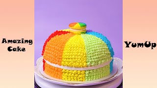 Colorful Cake Tutorials ? shorts shortsvideo Amazing Cake HowToCake