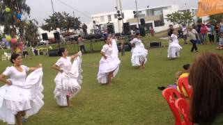 Coreografía de Marinera Norteña (Damas) - Playa Canarias.Chilca