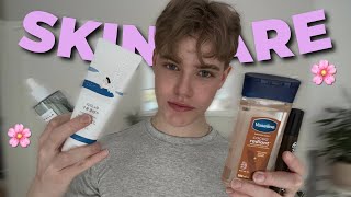ASMR │ Mijn favoriete huidverzorgingsproducten: laten zien en vertellen🌸🫧 (Tascam-microfoon)