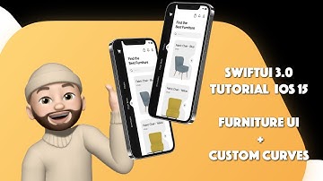 Furniture Store UI + Tab Bar with Curves Using SwiftUI + Xcode 13