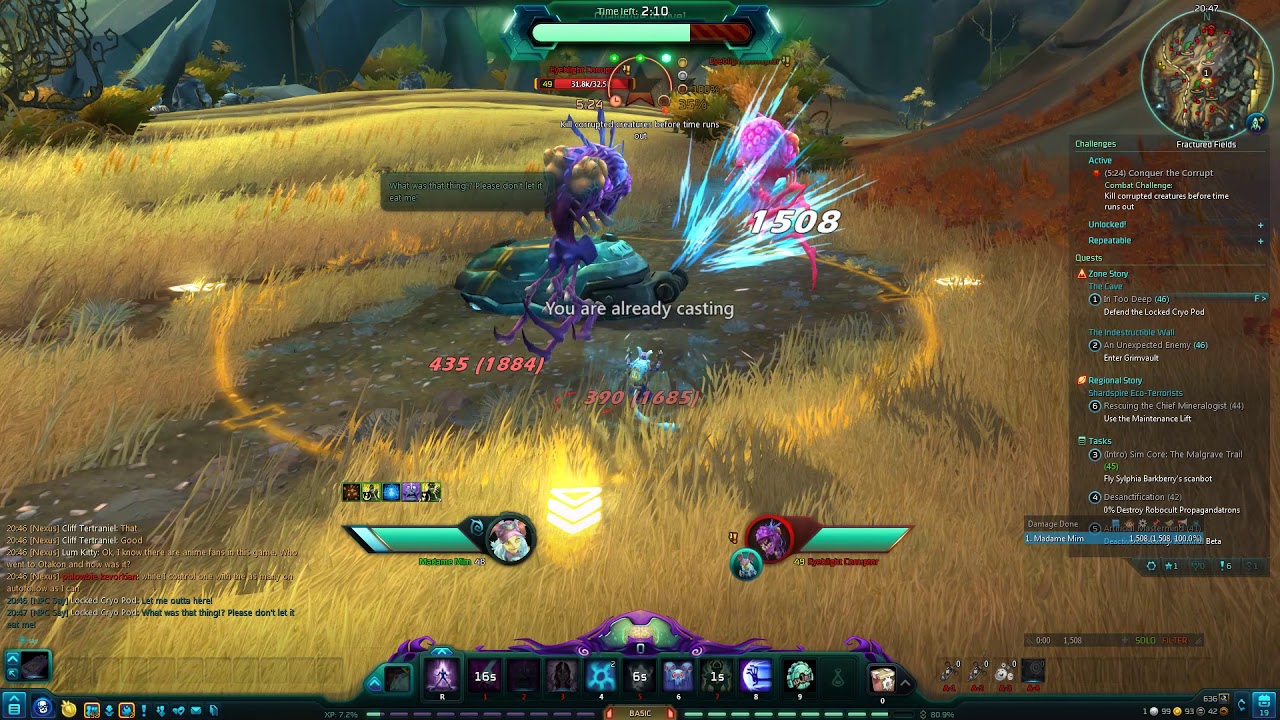 Wildstar - Esper in Action