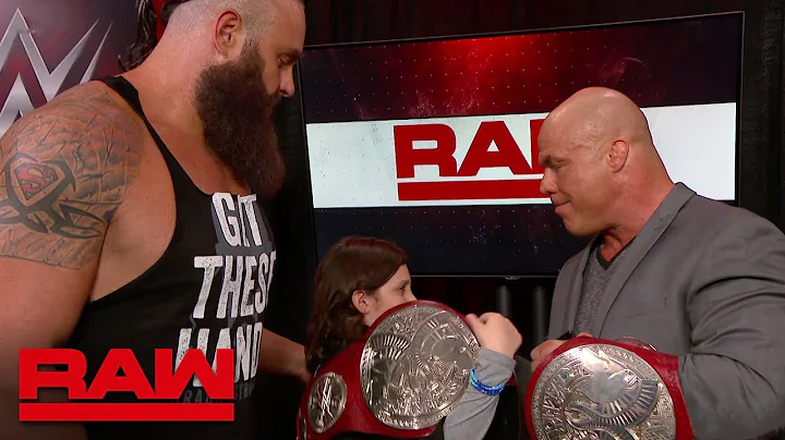 Braun Strowman & Nicholas relinquish the Raw Tag T...
