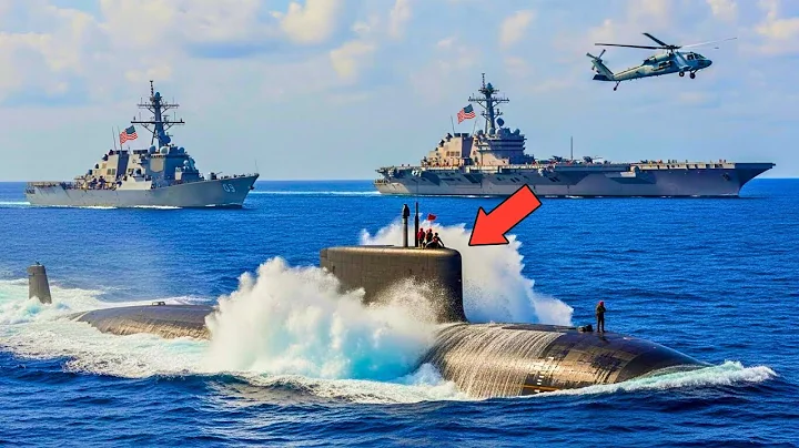 Chinese Submarine SURFACES TOO CLOSE to U.S. Carrier — BIG MISTAKE