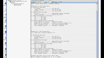 IP address and telnet settings of the Equustek DL6000 Using the Lantronix Device installer.mp4