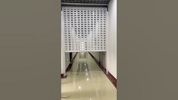 Aluminum alloy rolling shutter door #shutters #rollingshutter #shutterdoor