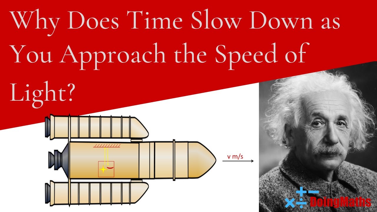 Why Does Slow Down as You Approach the Speed of Light? - New Improved - YouTube